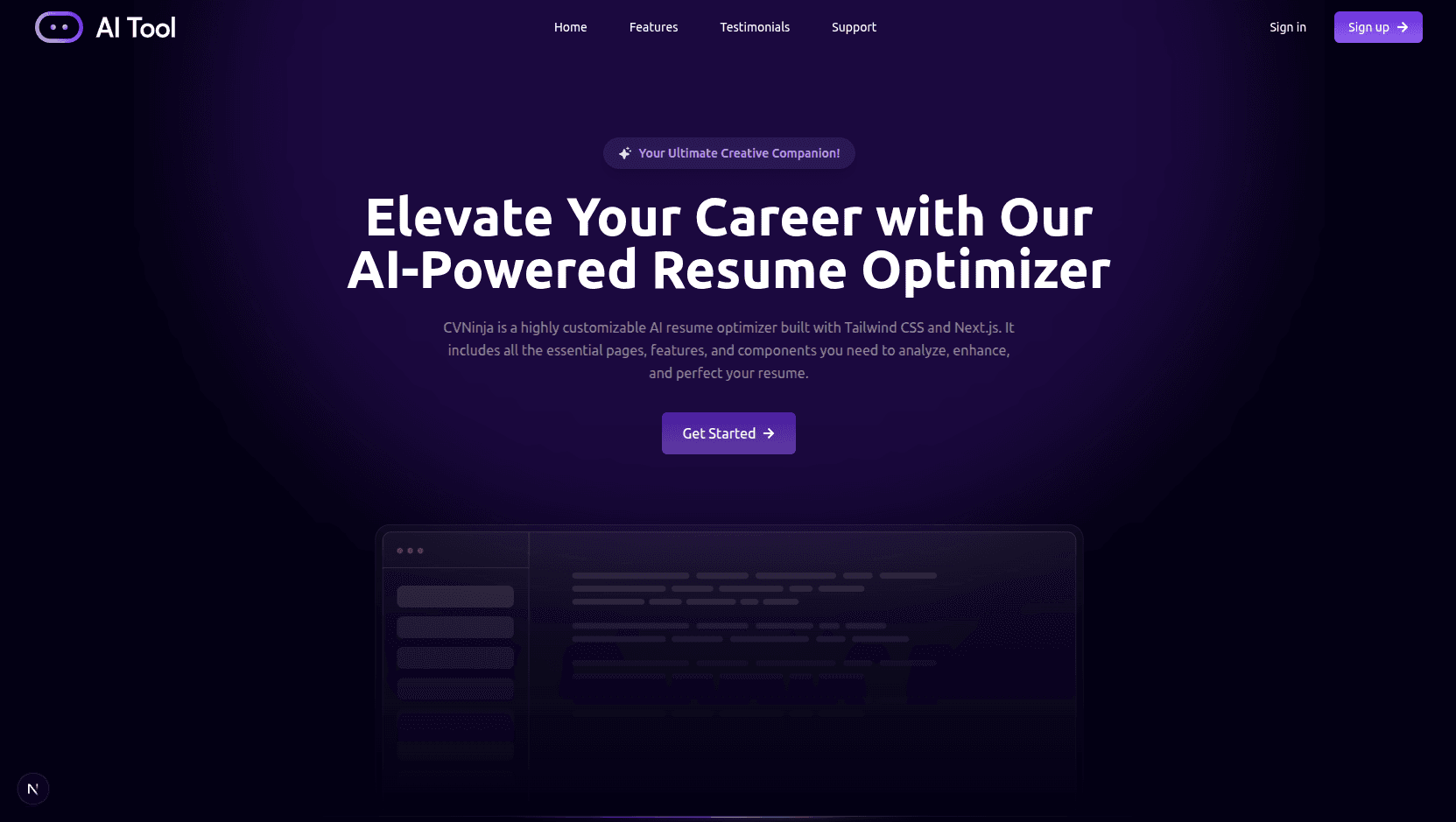 CVNinja Project Image